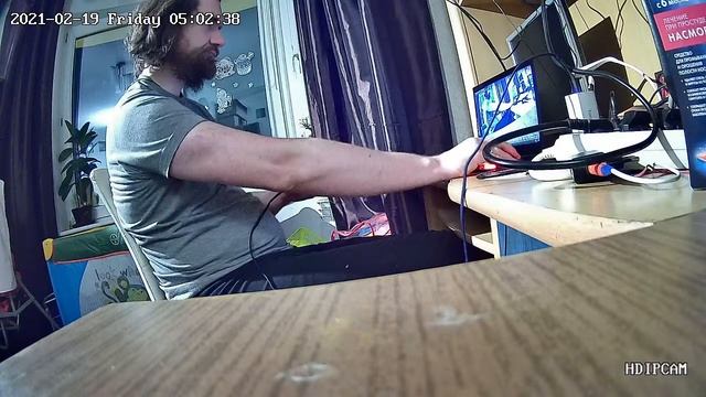 Леонид Непомнящий тестирование подключения IP камеры ORTHO на Youtube