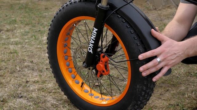 Самый популярный ФЭТБАЙК - Электровелосипед Minako F10. Складной электровелосипед для города смотреть онлайн