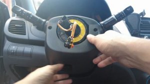 Замена подрулевого шлейфа на Хендай Солярис