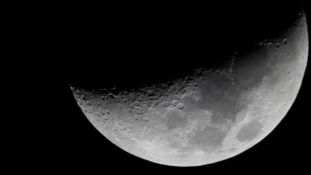 Celestron EdgeHD 8" - Lunar video clip смотреть онлайн