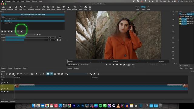 How To Blur Part Of Video in Shotcut | Blur a Specific Part | Shotcut Tutorial смотреть онлайн