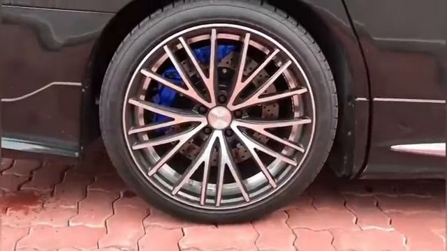 Alphard upgraded to 6 pot, 4 pot and electronic handbrake смотреть онлайн