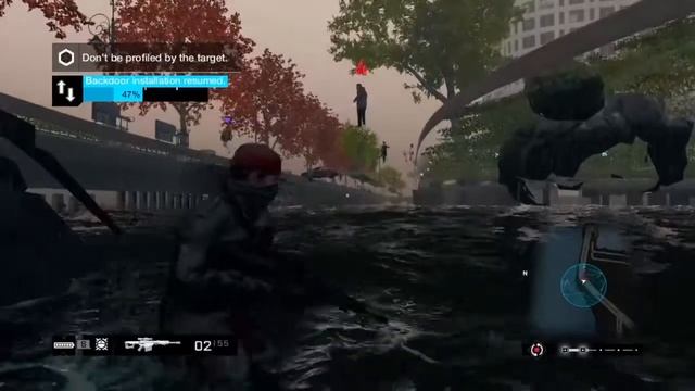 [GLITCH] Hacking Hunter GibsonArt In Murlat Pool | WATCH_DOGS® | PS4