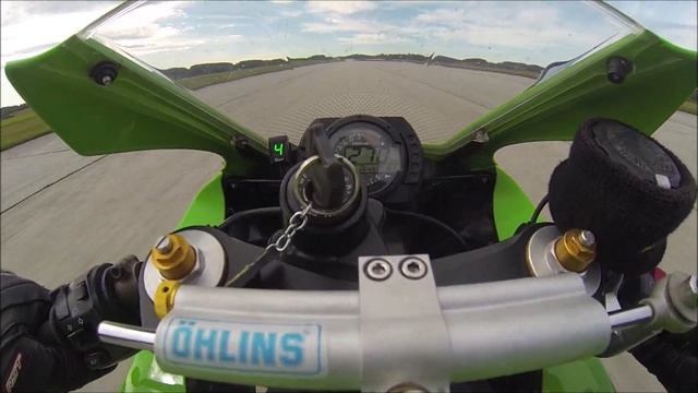 Kawasaki ZX10R 2004 Acceleration An Top Speed .