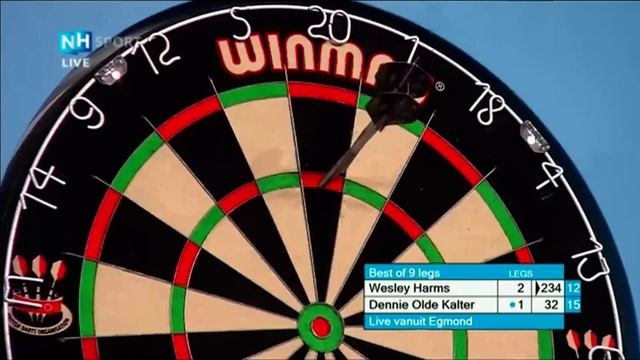 Harms vs Olde Kalter. Finder Darts Masters