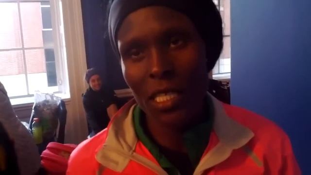 Sally Kipyego After Winning 2014 NYC Half Marathon смотреть онлайн