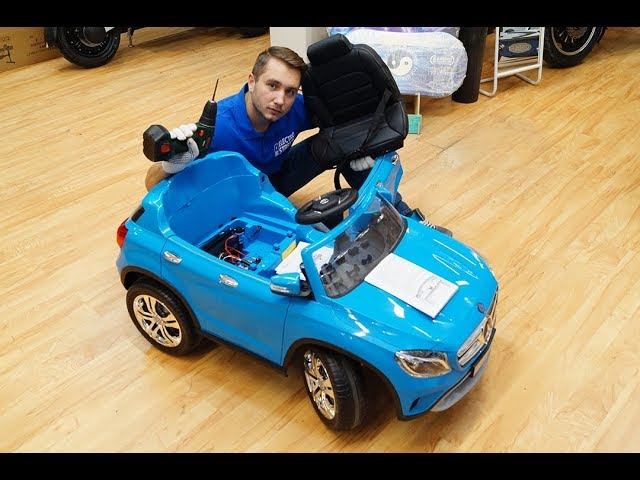 Детский электромобиль своими руками | Видео урок: сборка Mercedes-Benz смотреть онлайн