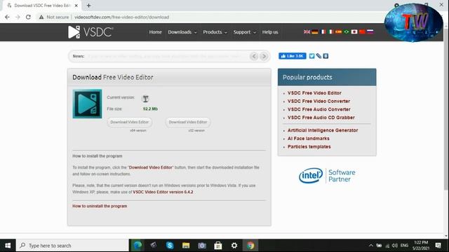 How To Download And Install VSDC Free Video Editor # In Laptop // Very Easy Mathod # смотреть онлайн