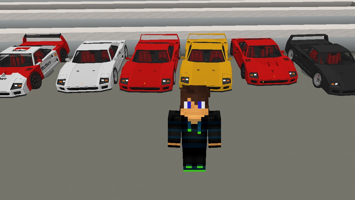 Я купил 6 новых машин и устроил гонку в Майнкрафт {Белчёнок™}