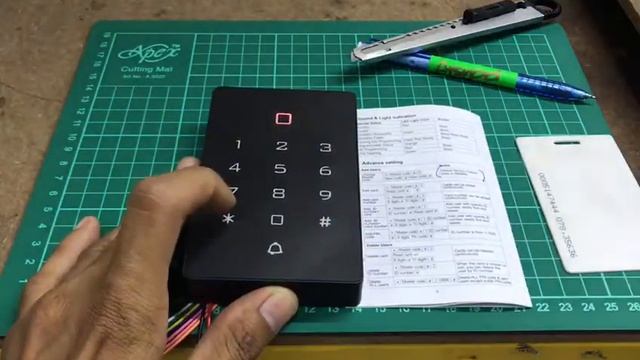 Tutorial Access Control - K12 Door Access Add Card or Pin смотреть онлайн