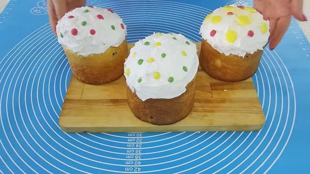 Пасхальные куличи влажный и слоистый. Тесто идеальное, мягкие куличи даже на черствеют