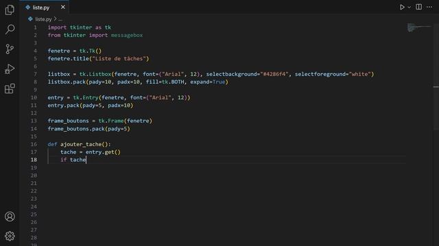 Crée ta première application Python смотреть онлайн