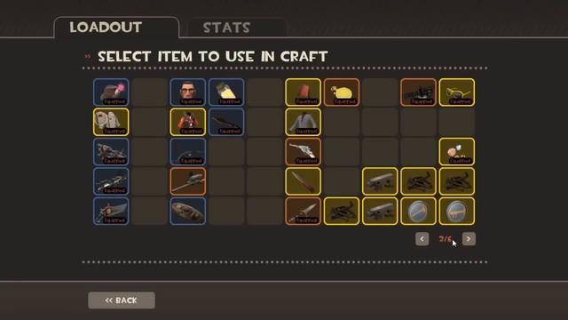 Team Fortress 2 - Unboxing crates #42, #41, crafting halloween hat and a normal hat (HD)