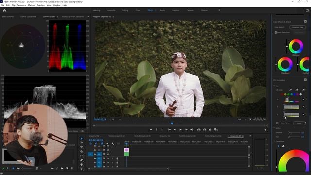 Tutorial Color Grading Moody Filmic Cinematic Look | Adobe Premiere pro (FREE LUTS) смотреть онлайн