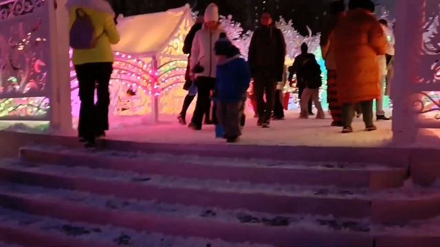 Москва, парк "Сокольники", каток и не только. смотреть онлайн