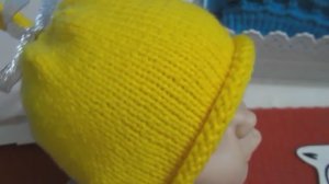 ШАПКА СПИЦАМИ ДЛЯ МАЛЫШЕЙ. ЭКСПРЕСС МК. КАК СВЯЗАТЬ ШАПОЧКУ СПИЦАМИ.