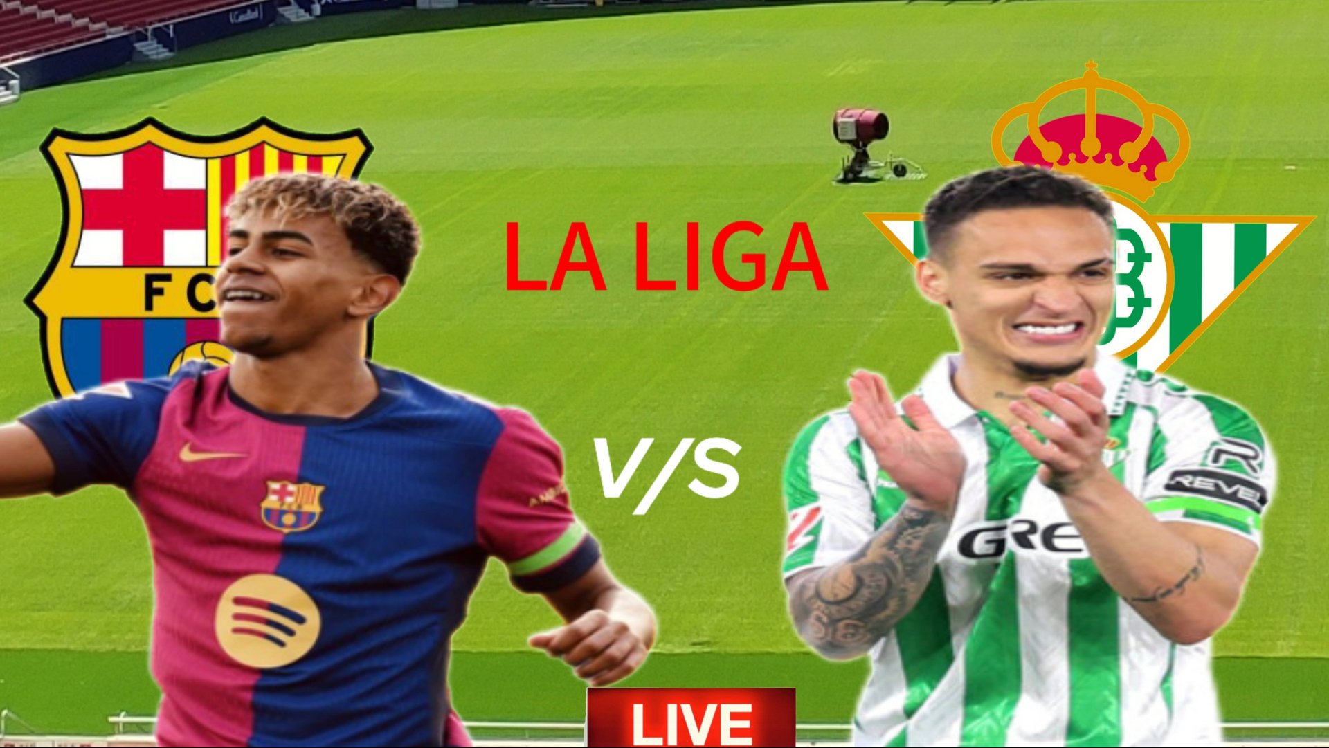 ФУТБОЛ ЧЕМПИОНАТ ИСПАНИИ LA LIGA. БАРСЕЛОНА - БЕТИС. ПРЯМАЯ ТРАНСЛЯЦИЯ