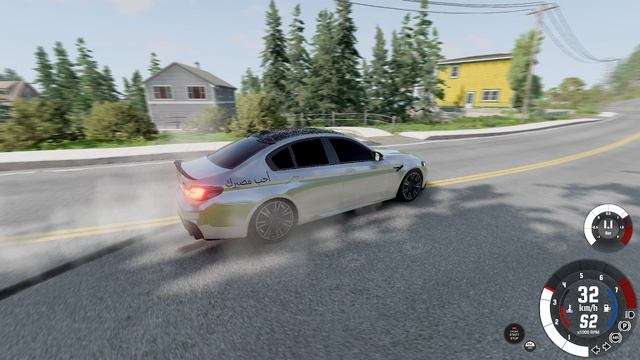 BEAMNG DRIVE BMW M5 F90 Drift