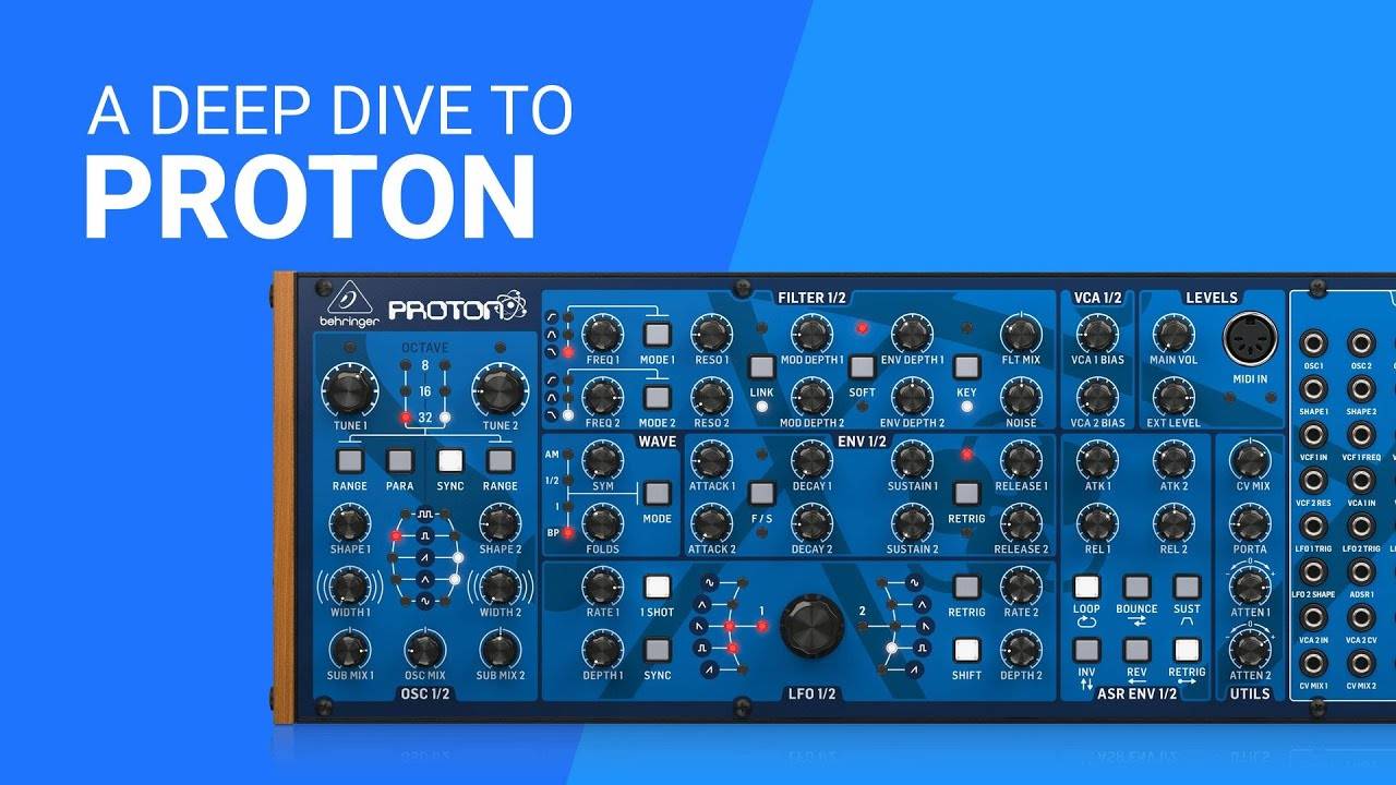 Behringer Proton: Deep Dive смотреть онлайн