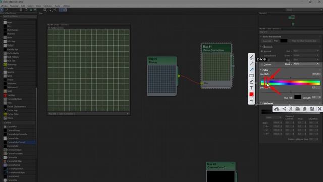 Карты Color Correction и Corona Color Correction | Настройка параметров цвета смотреть онлайн