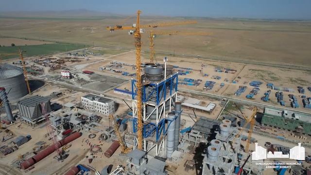 Kattaqo‘rg‘on tumanidagi sement zavodi qurilishiga 1800 kishi jalb etilgan смотреть онлайн