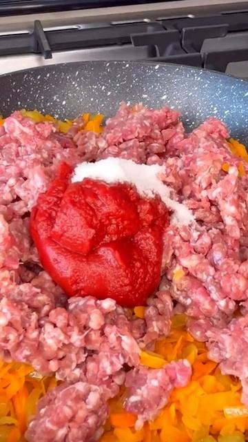 #shorts Вкусный фаршированный перец. Вкуснейший  рецепт 😋