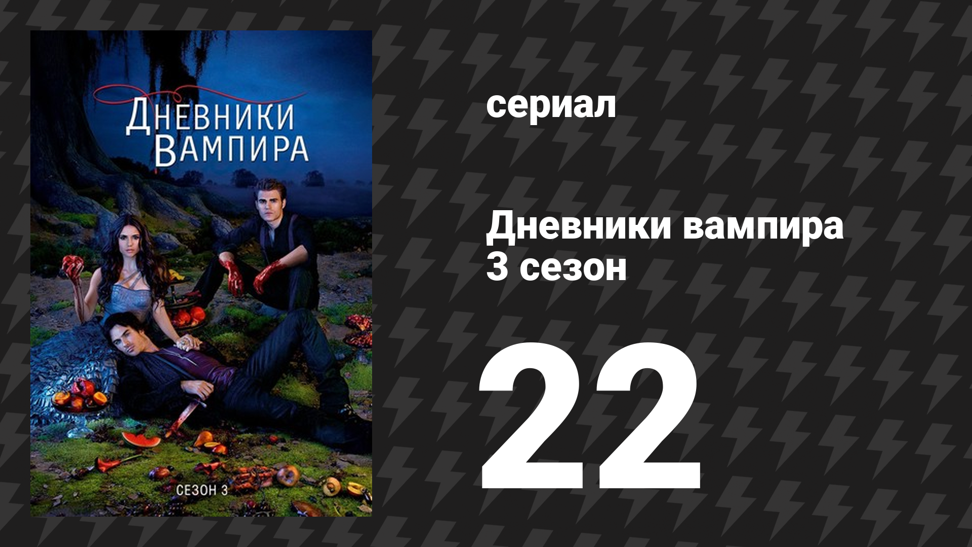 Дневники вампира 3 сезон 22 серия «Покойники» (сериал, 2011-2012) смотреть онлайн