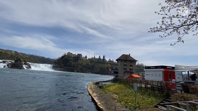 Rheinfall Neuhausen Schaffhausen Schweiz Neakpean смотреть онлайн