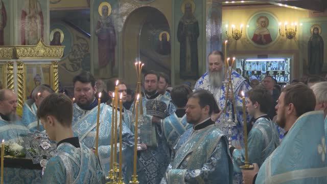 Похвала Пресвятой Богородицы (Суббота Акафиста) смотреть онлайн