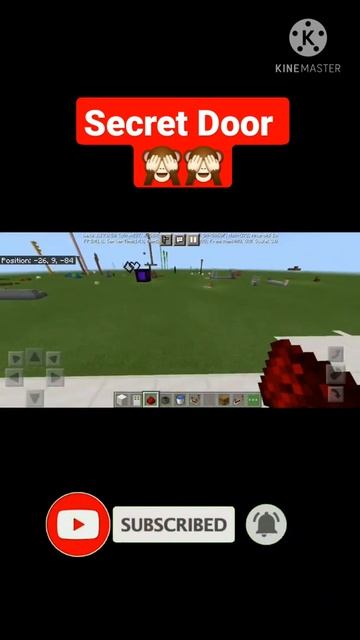 How To Make Secret Door In Minecraft || Minecraft Secret Door || #Shorts смотреть онлайн