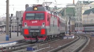 Пассажирские поезда РЖД в Красноярске и пригородные электропоезда