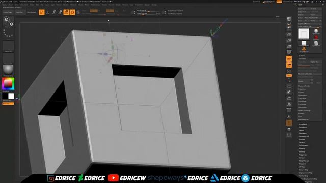 Zbrush 2018 - Project Primitive смотреть онлайн