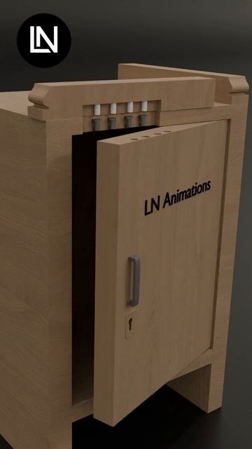 Secret Cabinet Magnetic Lock DIY | #shorts #woodworking #diy #wood #lock смотреть онлайн