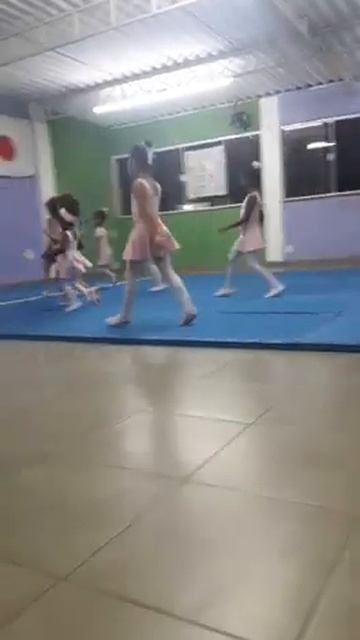 Minha Netinha Loly Na Aula Balé.