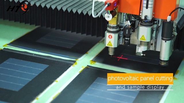 Станок для резки композитных материалов с вибрирующим ножом — солнечные фотоэлектрические панели