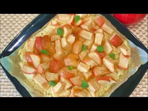 Творожный тарт с яблоком смотреть онлайн