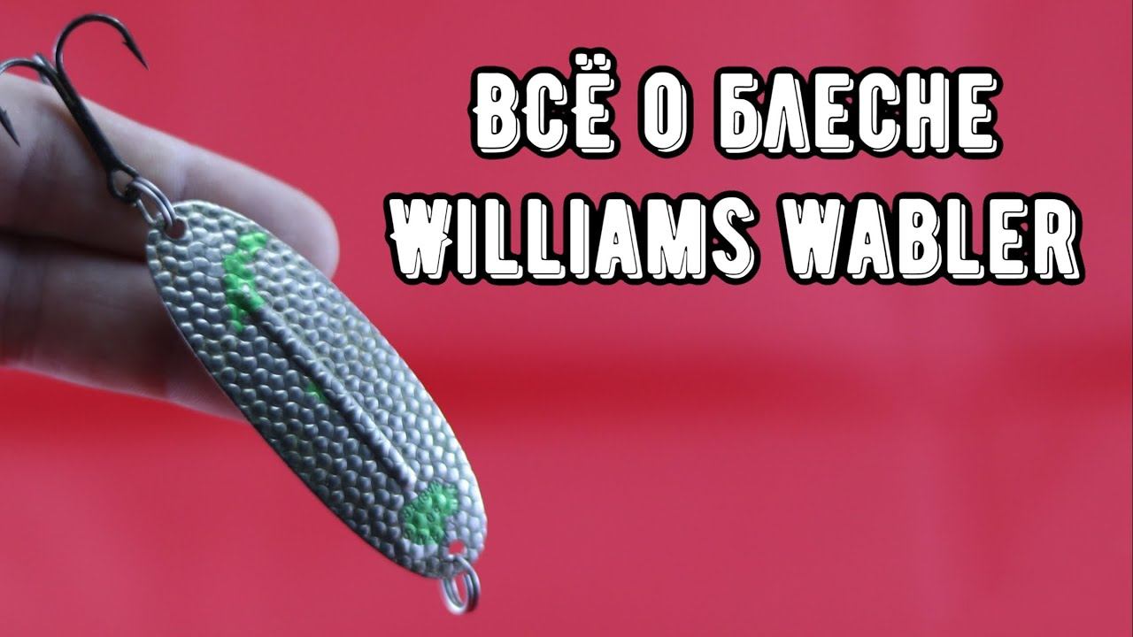 Одна из ЛУЧШИХ. Колебалка Williams Wabler смотреть онлайн