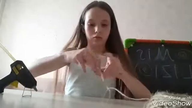 Ёлочка своими руками из шпагата/мастер класс смотреть онлайн