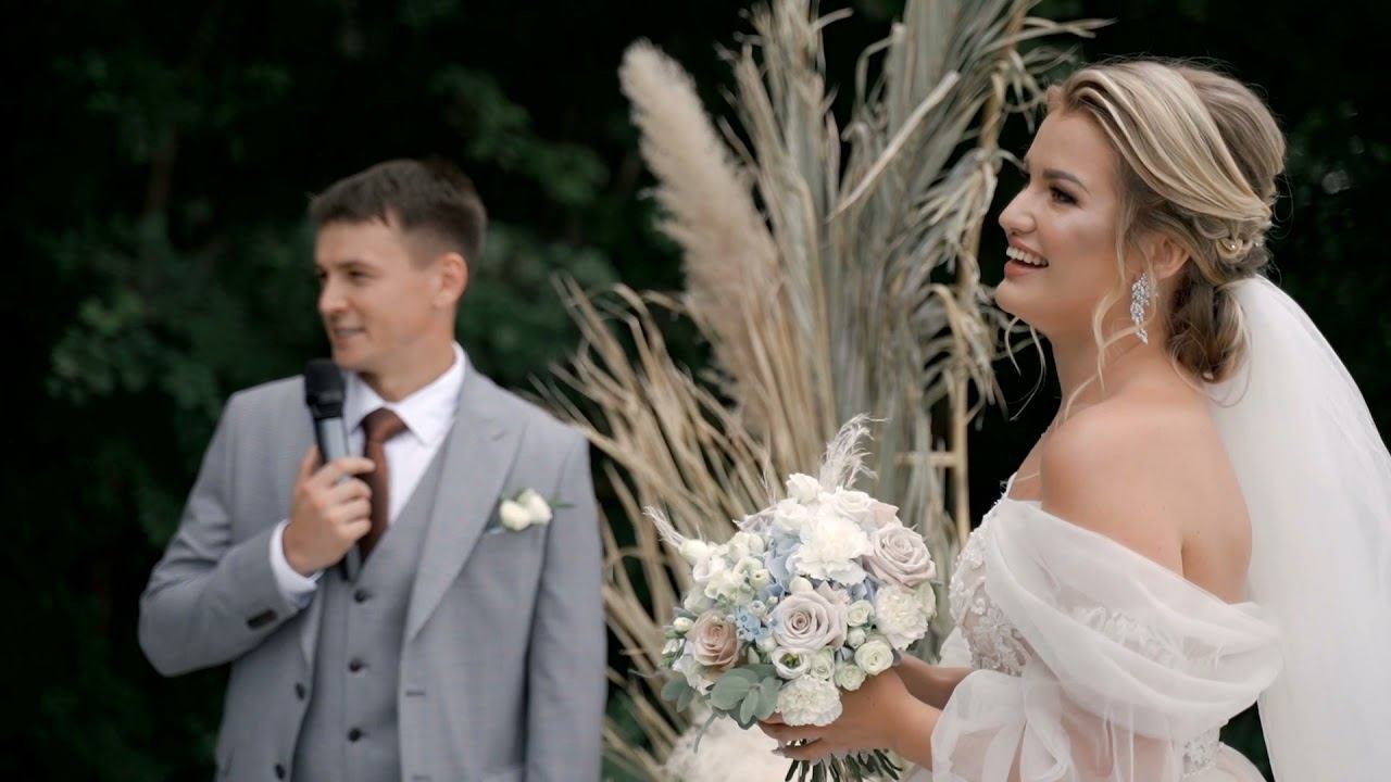 Разгон От хохота до слез - 2 минуты (wedding clip M+D) смотреть онлайн