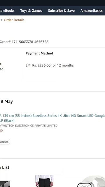 Best 55 inch Google TV Under Rs. 25000 with Dolby Vision & Atomos | Huge Discount #Shorts смотреть онлайн