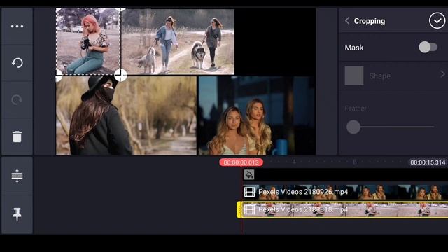 Dynamic Split Screen Effect in Kinemaster like Adobe Premiere pro ! Kinmaster Tutorial смотреть онлайн