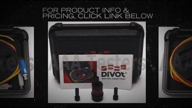 Divot Bare Fiber Adapter SC SM MM Testing Device смотреть онлайн