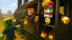 Доехал до конца с другом в Dead Rails Роблокс !