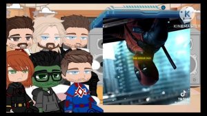 | AVENGERS react TO deadpool | Marvel GCRV |