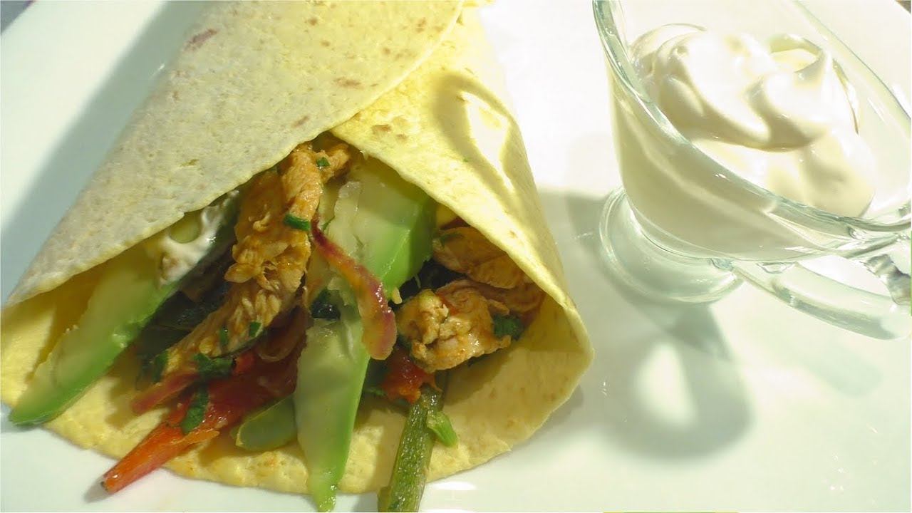 Фахитас с курицей смотреть онлайн