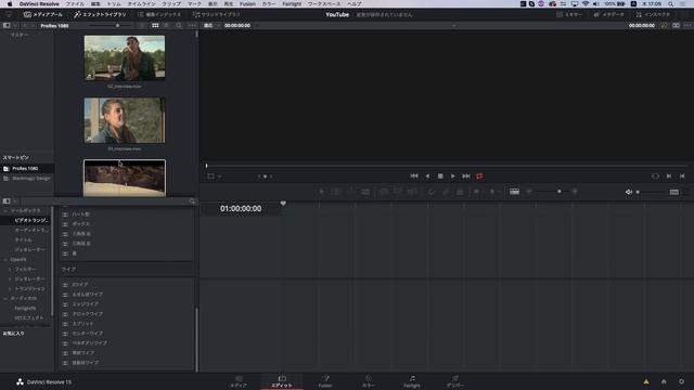 【DaVinci Resolve 15】1.6 メディア／ビンを使いこなす（スマートビン ・共有ビン） смотреть онлайн