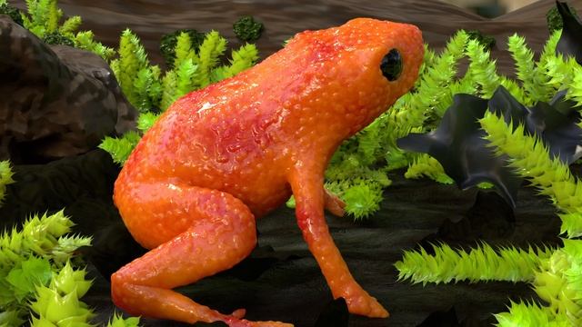 Pumpkin Toadlet Render (Blender and DaVinci Resolve) смотреть онлайн