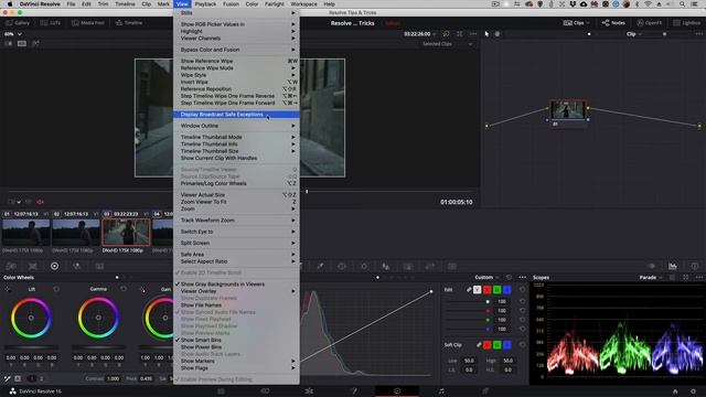 QuickTip DaVinci Resolve: Enable Broadcast Safe смотреть онлайн