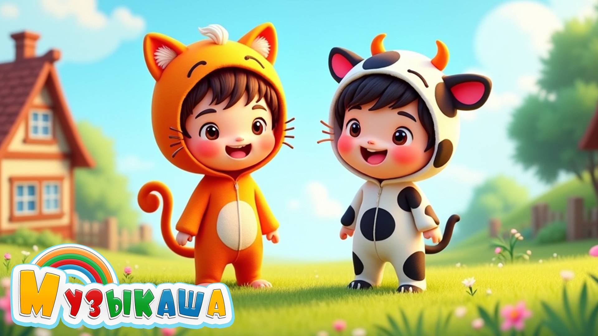 Весёлая песенка «Всё наоборот!» — смешной клип для детей про перевёрнутый мир смотреть онлайн