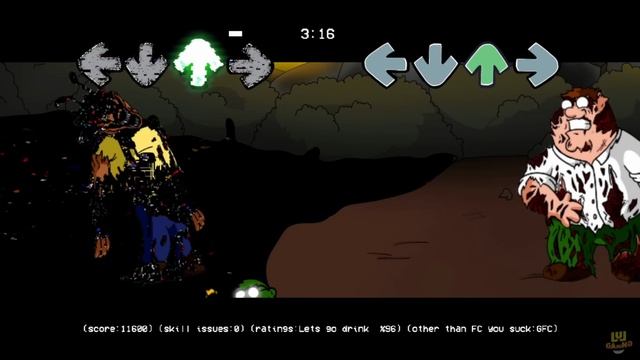 Friday night funkin - a family guy - Darkness take over смотреть онлайн